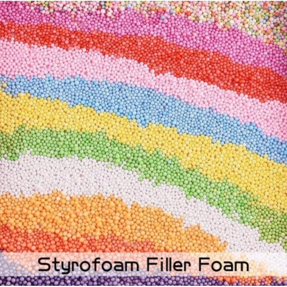 10 видов цветов 2.5-3.5 мм мини Цветной круглый fooam шары Хрустальные украшения