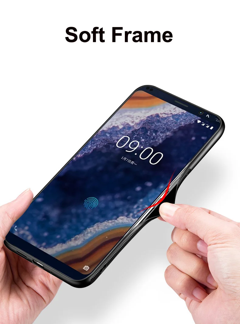 Чехол для Nokia 9 PureView, звездная звезда, закаленное стекло, жесткий чехол для телефона, для Nokia 9, чистый вид, стеклянная оболочка, Nokia9 PureView, сумка