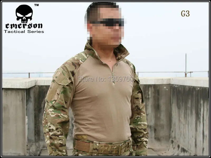 EmersonGear bdu бесплатная доставка боевая униформа рубашка брюки и наколенники