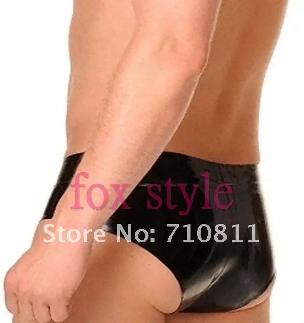Nature rubber latex briefs   for men