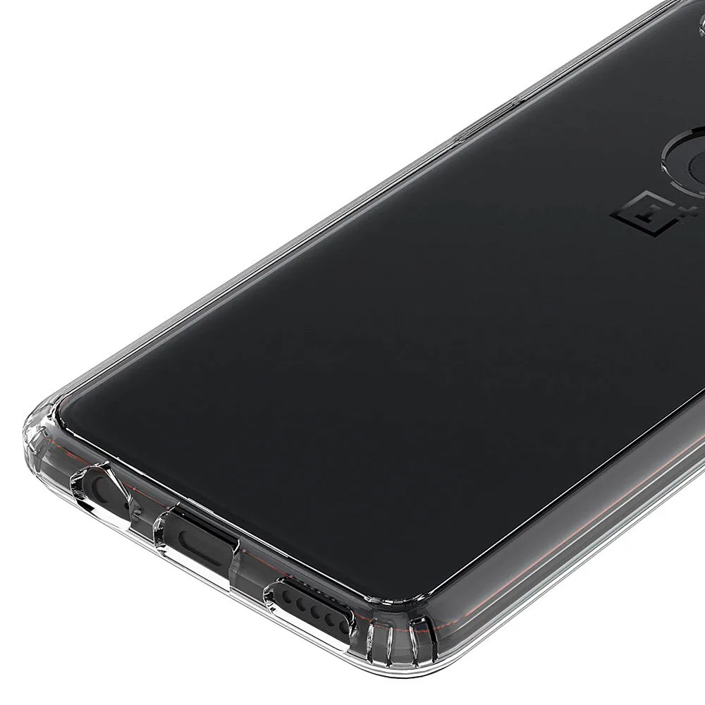 Для Oneplus 5T силиконовый чехол ТПУ Акриловый Прозрачный задний Чехол полная