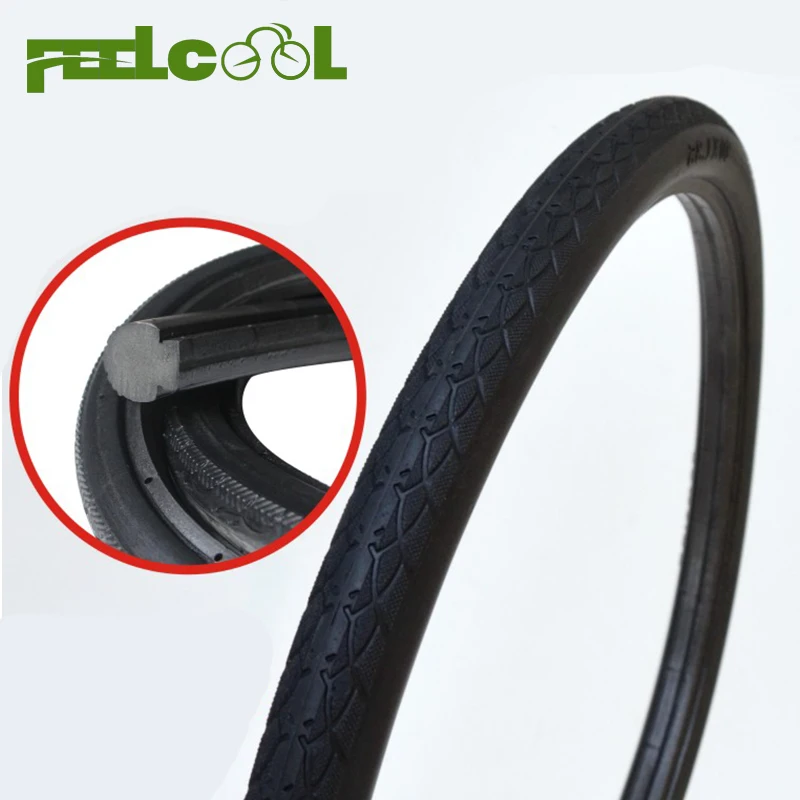Однотонные велосипедные шины FEELCOOL 20*1 35 20 дюймовые высококачественные резиновые