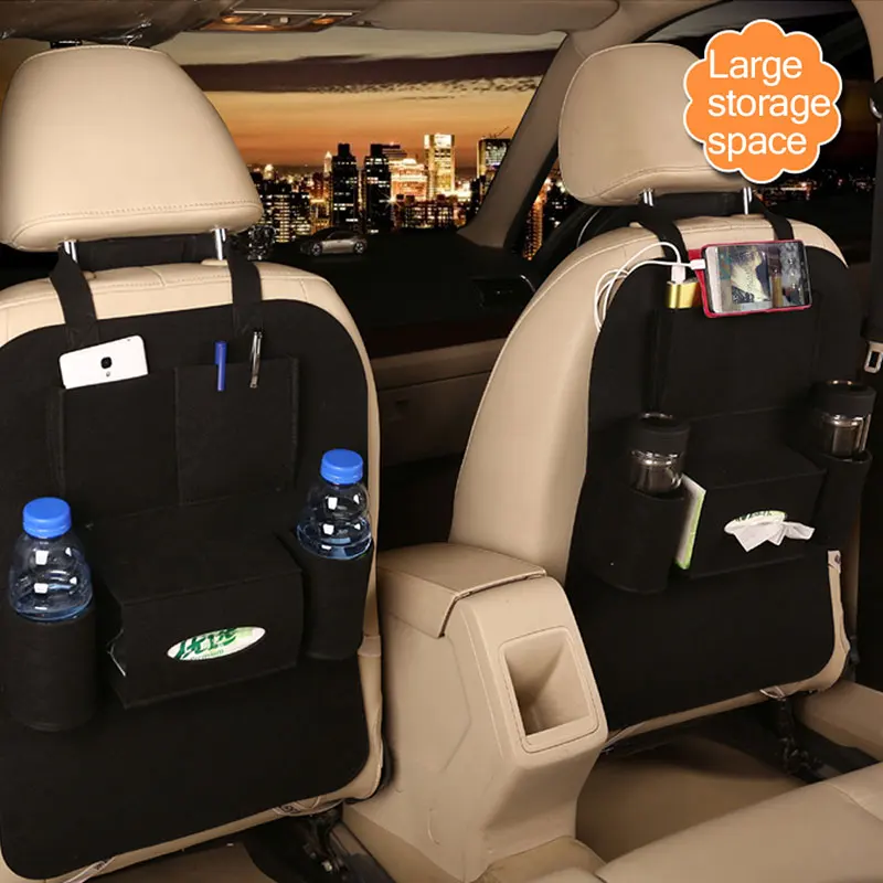 Vingtank Car Seat Back Bag Organizer Travel Storage Multi Auto with Tissue Box Drinks Holder | Автомобили и мотоциклы