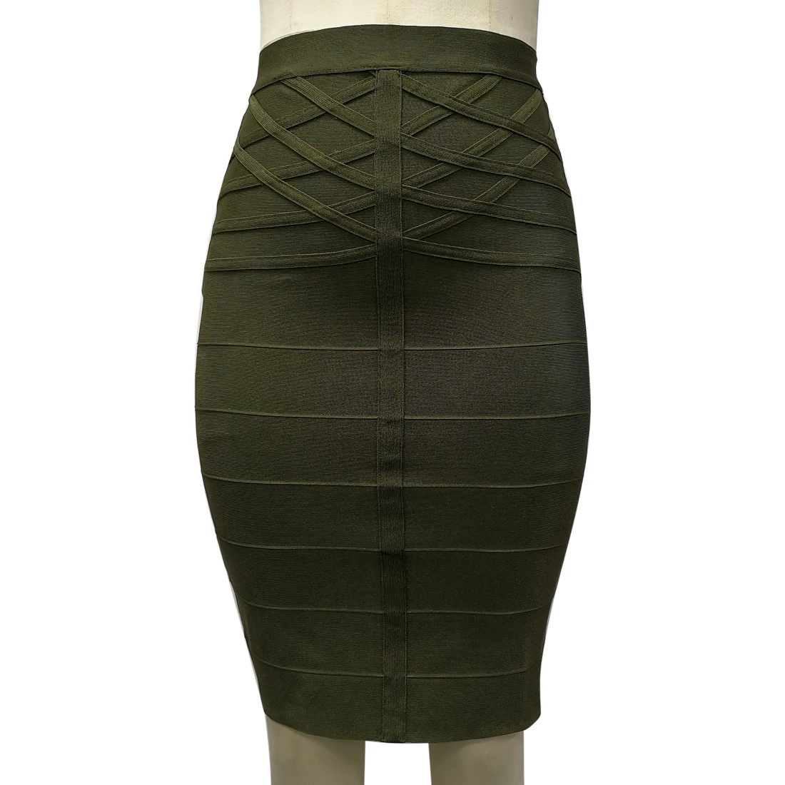 Женская облегающая юбка карандаш KAOUYOU в полоску с высокой талией 2019|Женские юбки|