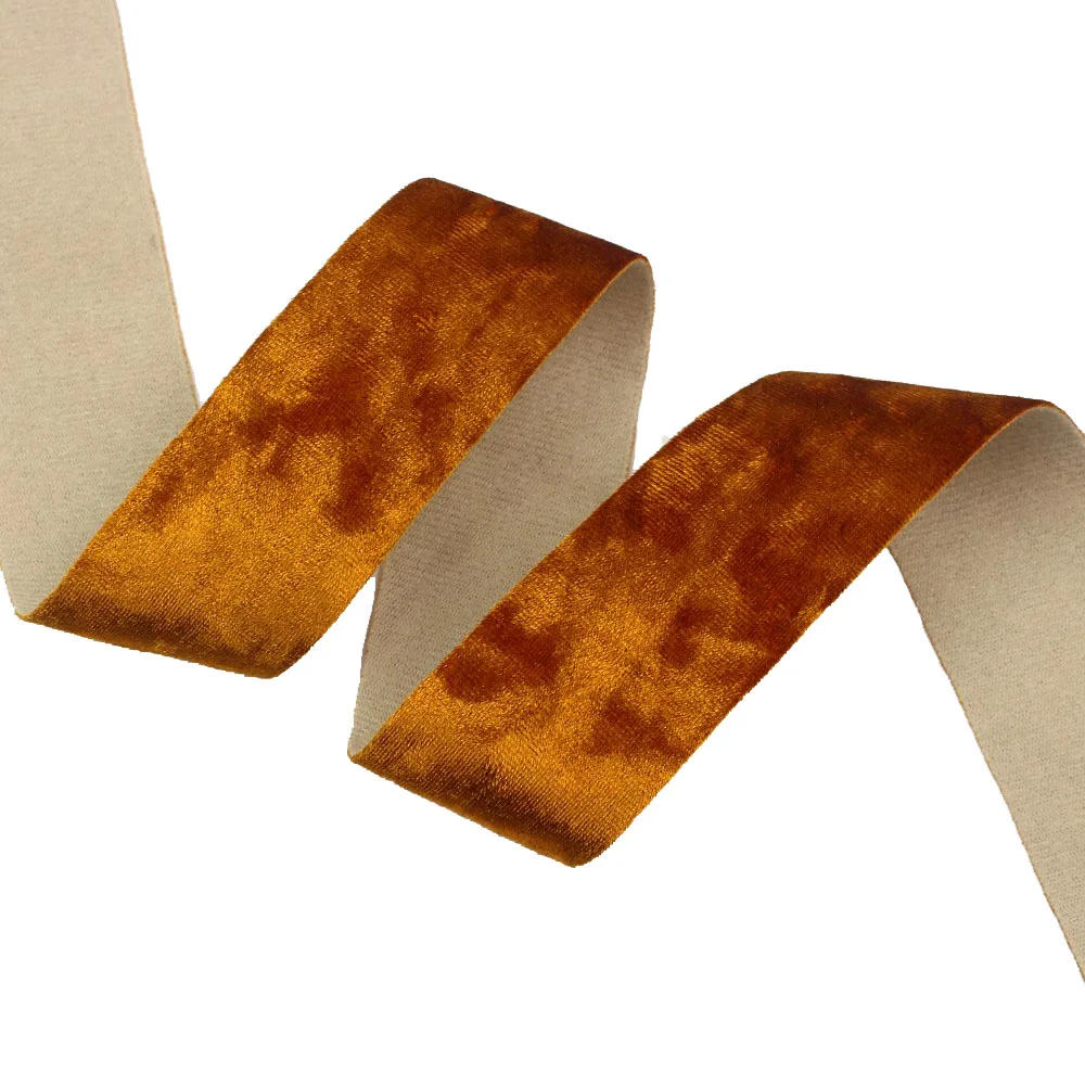 I-181103-95 I-181103-5, 2 ярдов/партия, 1-1/2 дюйма, 38 мм, улучшенный материал, фланелевая лента, ручная работа, бант, головной убор, подарочная упаковка, свадебное украшение - Цвет: I-181103-95