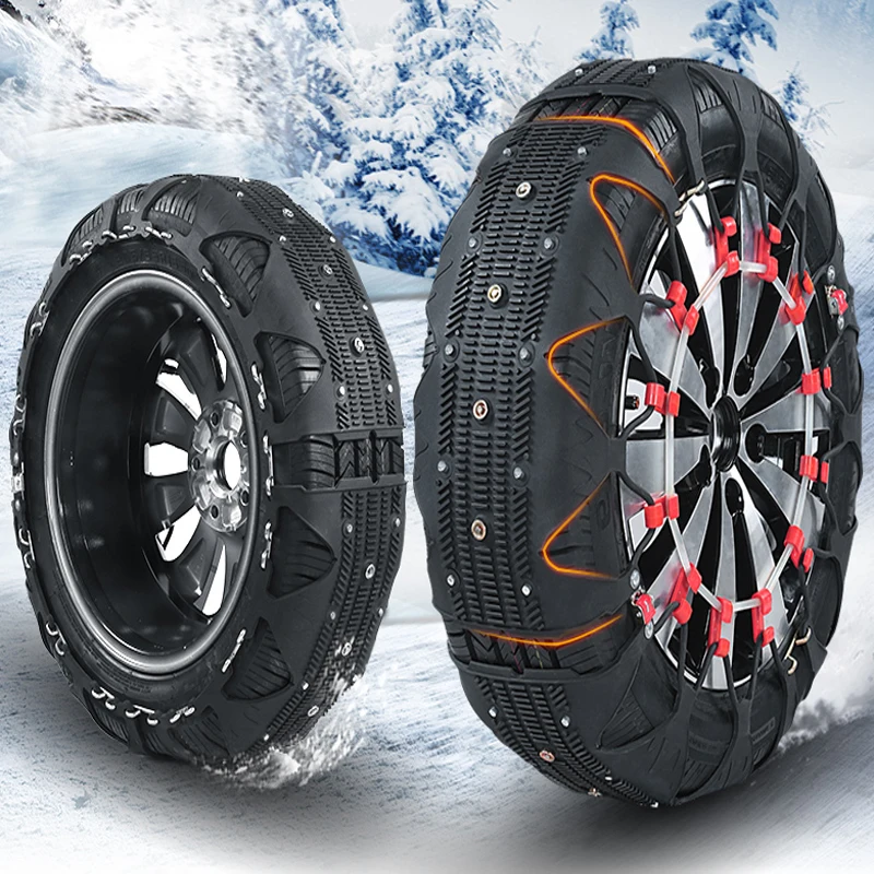 

Auto Tire Snow Chain Automatically Tightened SUV Small Car General Universal Model Ice Break Winter Accessories