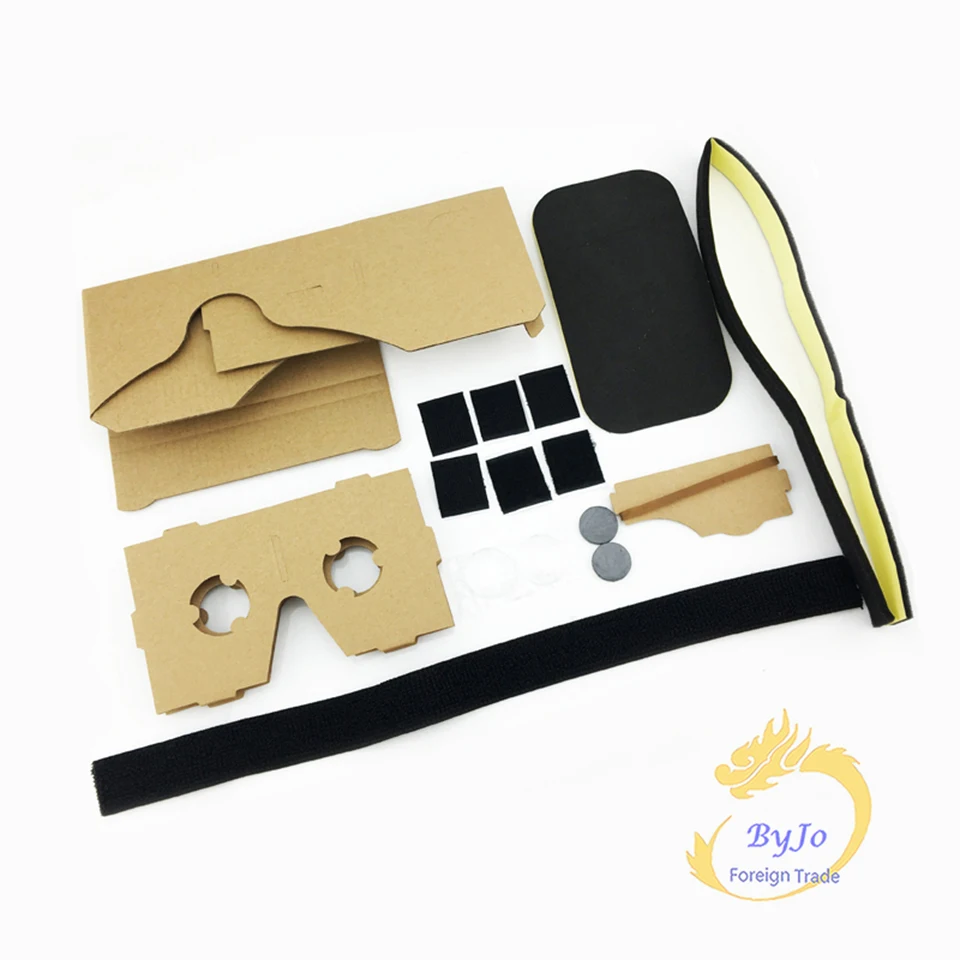 Очки виртуальной реальности Google Cardboard 3d очки VR Box Фильмы для смартфонов iPhone 5 6 7|google