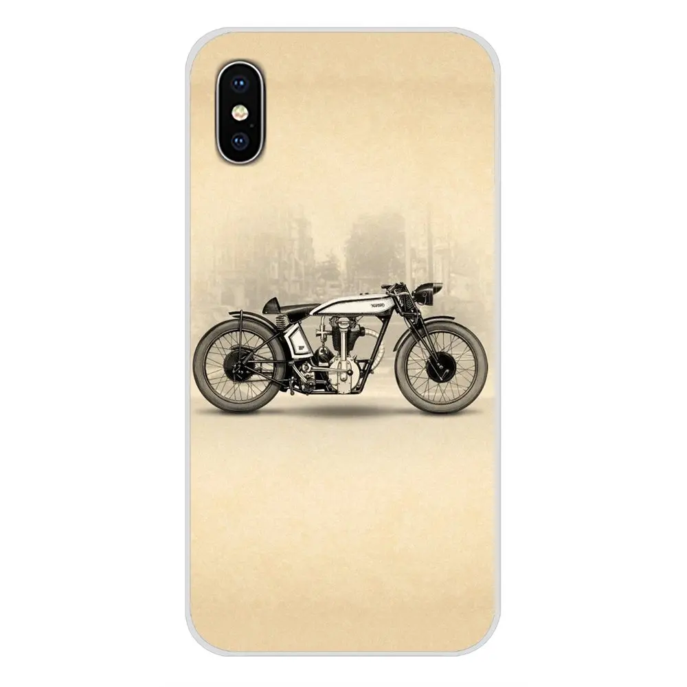 Ретро Moto Cross мотоциклетный спортивный мягкий прозрачный чехол для Motorola X4 E4 E5 G5 G5S G6