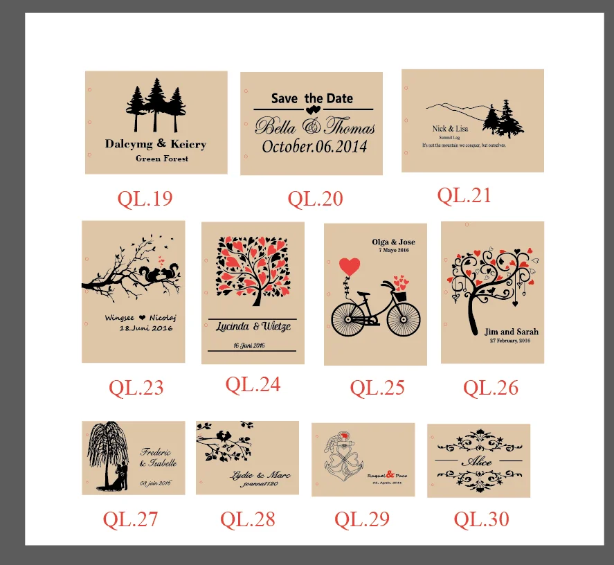 Персонализированная Свадебная Гостевая книга в деревенском стиле на заказ