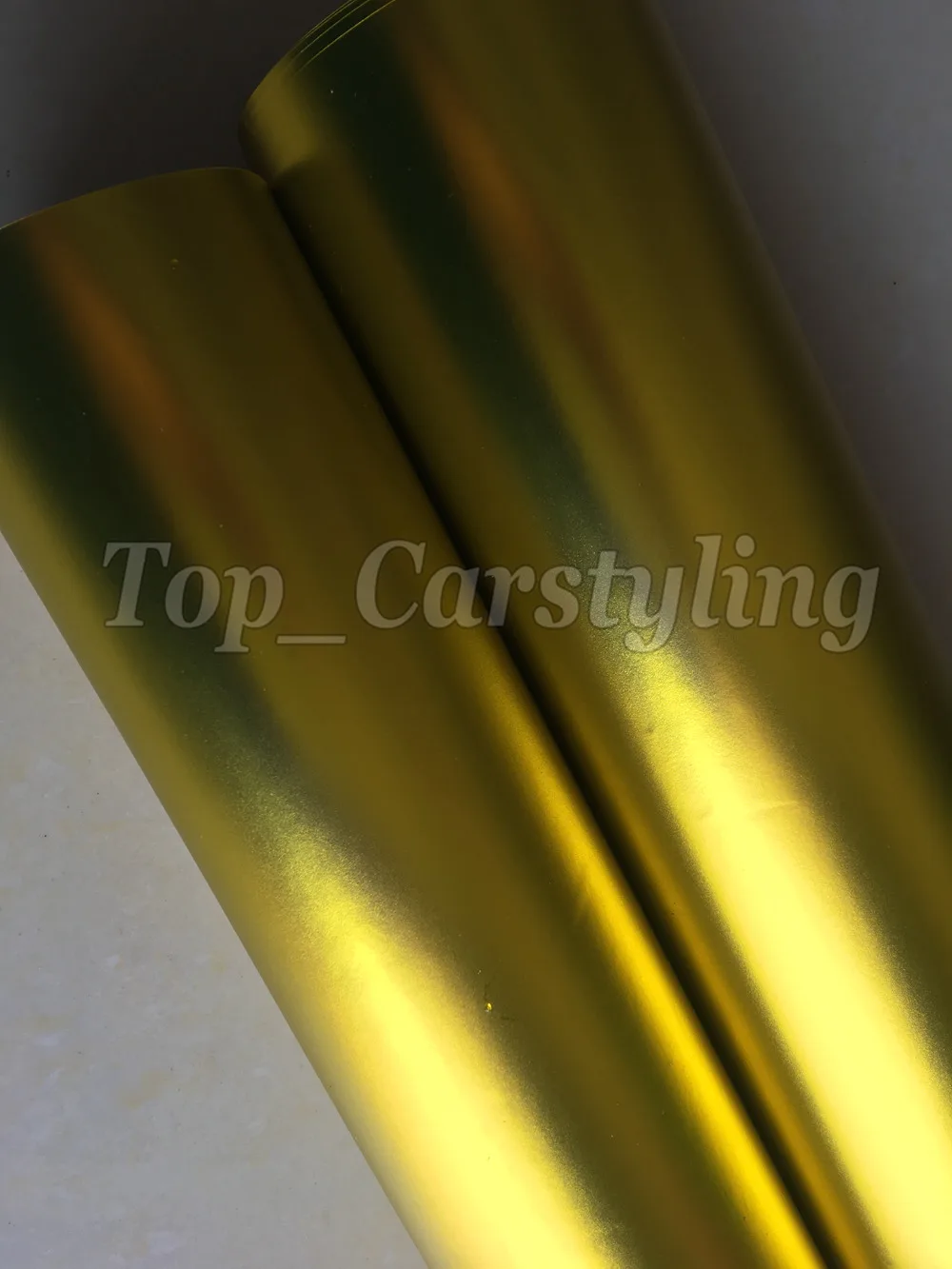 Роскошный атласный хромированный золотистый чехол для автомобиля с воздушным