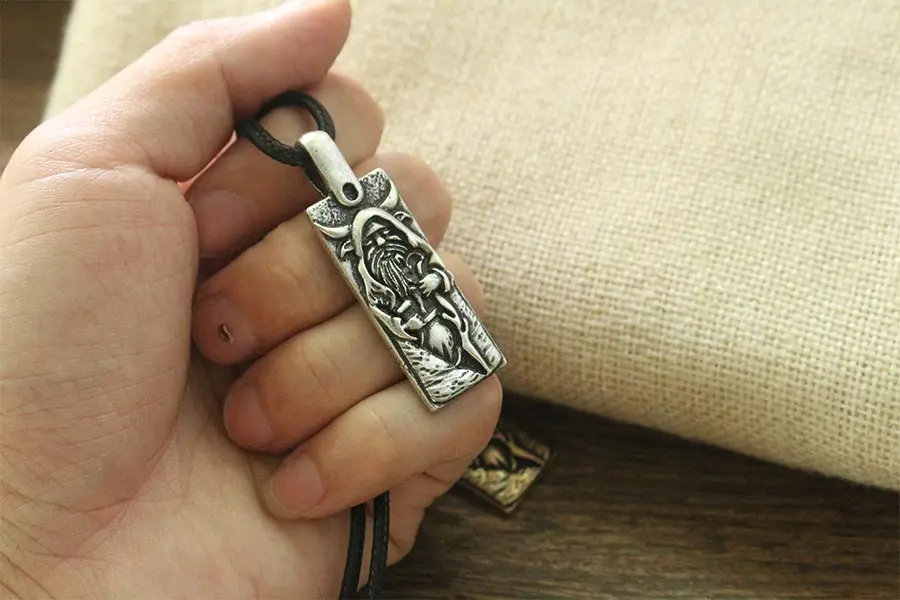 Lansei 1 шт. велиз-славянский Бог подвеска гром и молния мужское ожерелье талисман