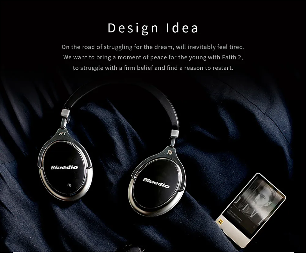 Оригинальные новые беспроводные Bluetooth наушники Bluedio F2 с функцией шумоподавления, беспроводная гарнитура с микрофоном для телефонов iPhone