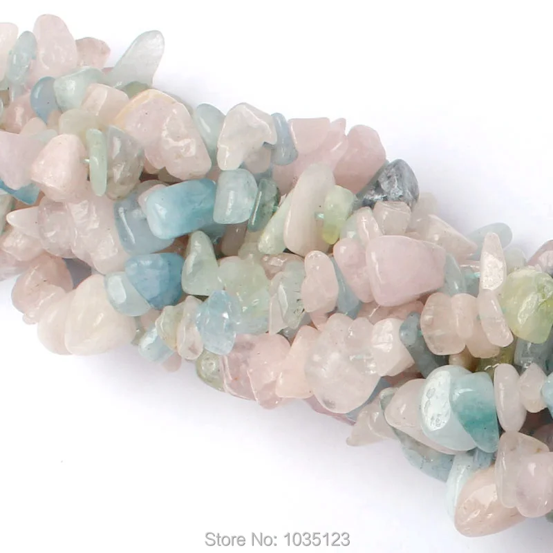 Высококачественные незакрепленные бусины из натурального разноцветного