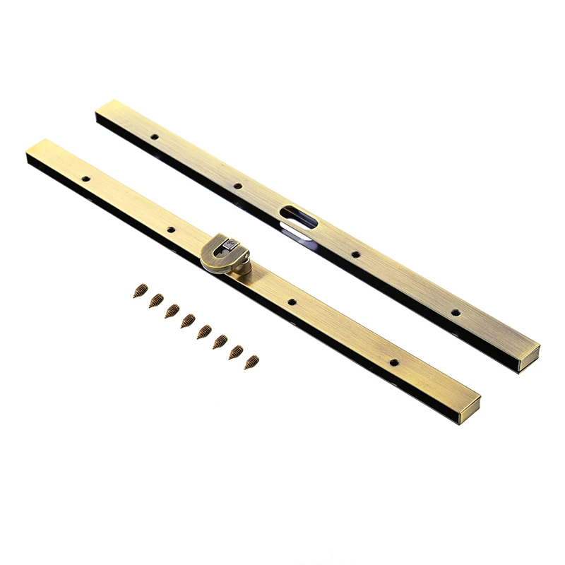 Osmond DIY аппаратный античный Поворотный замок металлическая застежка поворотный замок золотой черный сплав Поворотный замок для сумки части 19 см/11,4 см