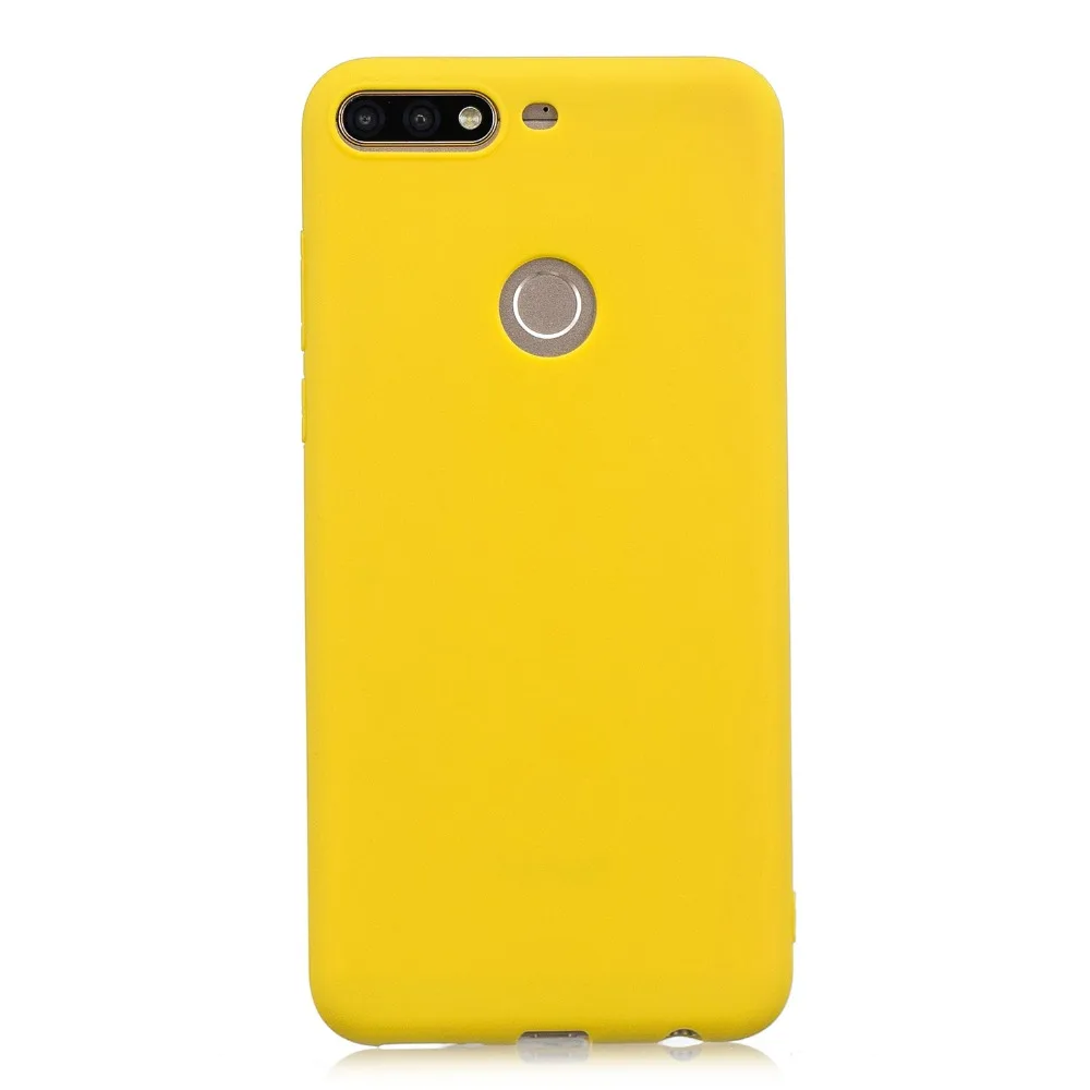 Чехол ярких цветов для Huawei Y9 2018 чехол Enjoy 8 Plus Honor 7C P Smart Mate 10 20 Lite Capinha Etui| |
