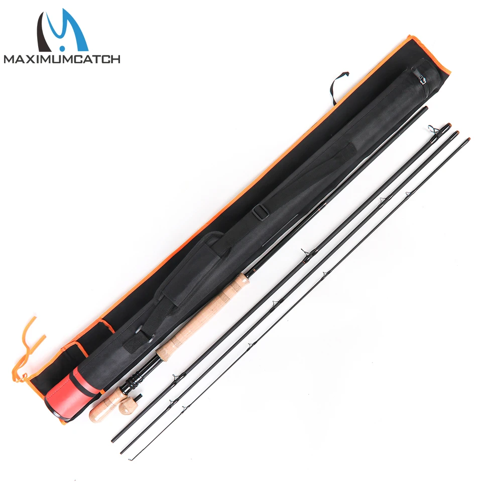 Maximumcatch Switch& Spey Fly Rod IM10 30T+ 40T углеродное волокно быстрое действие Fly Удочка с Cordura Rod Tube