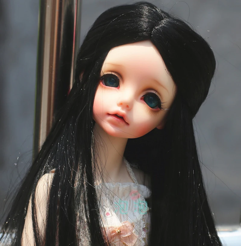 Парик для шарнирной куклы 8 9 дюймов длинный мохеровый парик размер 1/3|Куклы| |