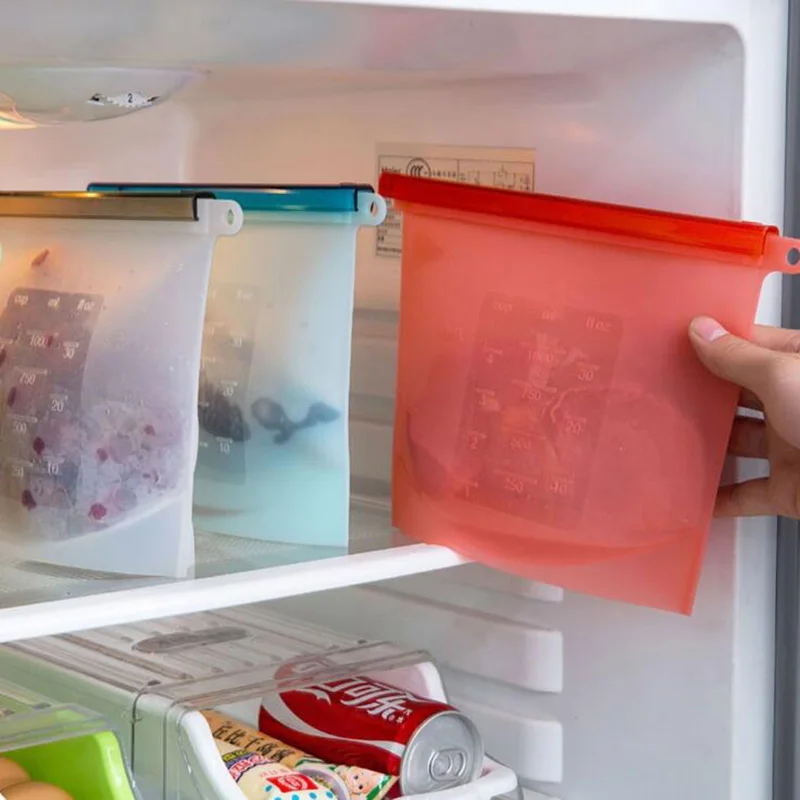 Basupply 1 шт. многоразовый холодильник для пищевых продуктов свежие сумки кухонная