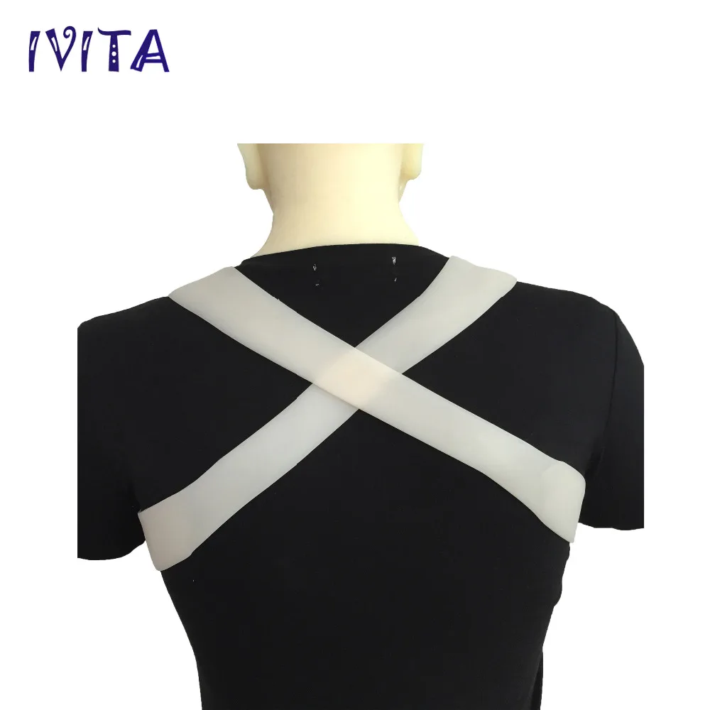 IVITA 2400 г огромные Искусственные Силиконовые формы для груди искусственные