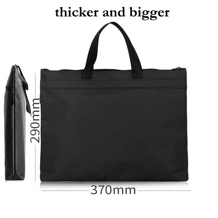 5845 black Deli, 1 шт., Портативная сумка для файлов, А4, сумка для хранения данных, на молнии, портфель, холщовая, многослойная, деловая сумка, сумка для файлов - Цвет: 5845 black