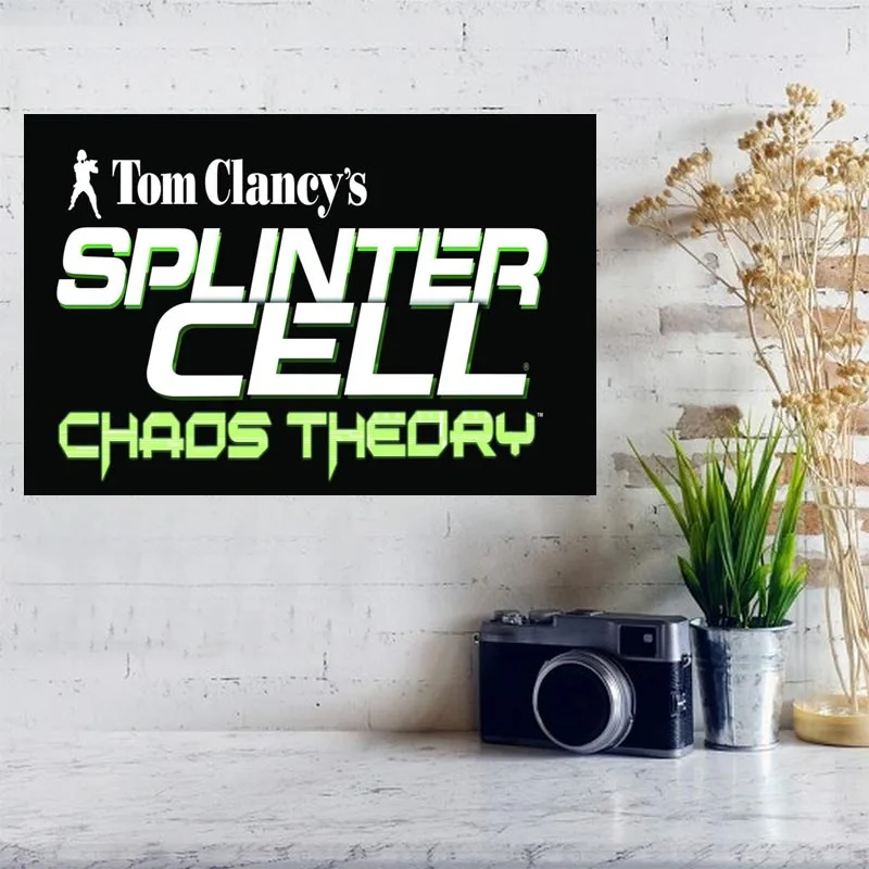 Изготовленный На Заказ Тома Клэнси Splinter Cell Blacklist шелк светильник Холст дома номер