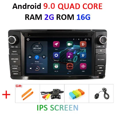 9.0 2G 16G IPS DSP 2 din Android 9,0 4G ram 64G rom автомобильный dvd для Mitsubishi Outlander 2013- Pajero gps радио Мультимедиа Навигация стерео ПК - Цвет: 9.0 2G 16G IPS