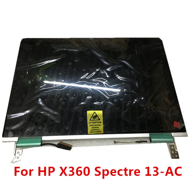 Для hp X360 призрак 13-AC ЖК-дисплей Экран сборки FHD веб-камеры серебристо-серый тестирование ips матрица полный Дисплей