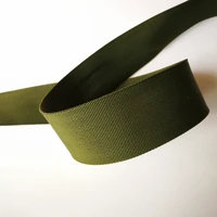 100 yardslot thickened pp webbing 5cm wide schoolbag shoulder strap military green safety belt