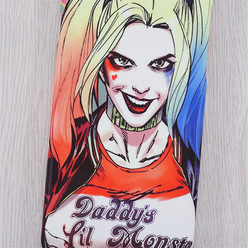 Cases For iphone 7 Popular Cartoon Joker Harley Quinn Comics Couples Pattern Phone Case 7PLus New Hard PC Back Cover |