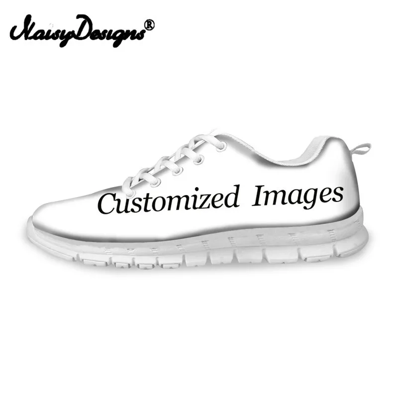 Custom White shoes Пользовательские изображения мужские и женские вулканизированные туфли классические суперзвезды высокие парусиновые туфли Прямая мужские кроссовки на плоской подошве Новинка - Цвет: Custom White shoes
