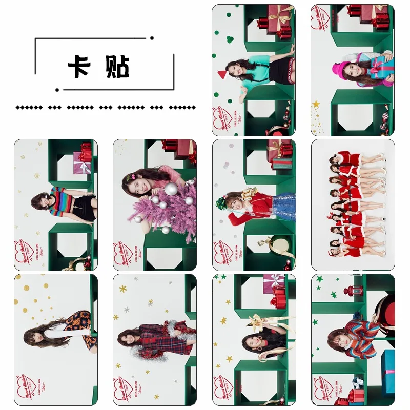 [MYKPOP] Дважды первый альбом B фотоальбом rystal Sticker KPOP 10 шт./компл. SA18052301 | Игрушки и