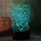 Новая светодиодная лампа Seven Dragon Ball Son Goku Totem акриловая 3D RGB Ночная лампа USB LED s Настольная лампа с сенсорным управлением домашняя лампа