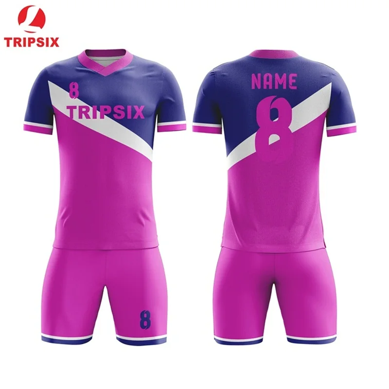 Новое поступление 2019 Красочные мужские футбольные комплекты Джерси с принтом на