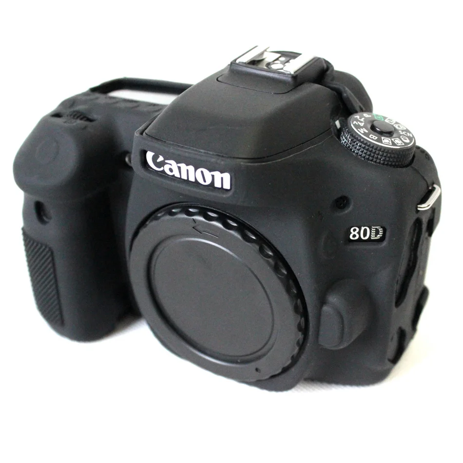 Высококачественный мягкий силиконовый чехол для камеры Canon EOS 80D резиновый чехол для камеры для Canon 80d защитный чехол