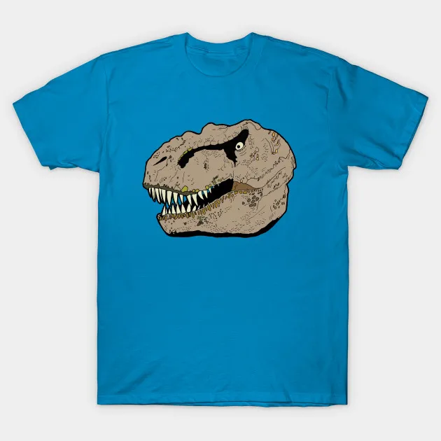 Весна С Ограниченной платье женщины T-Rex Динозавра Дизайн-T Rex футболка Короткое