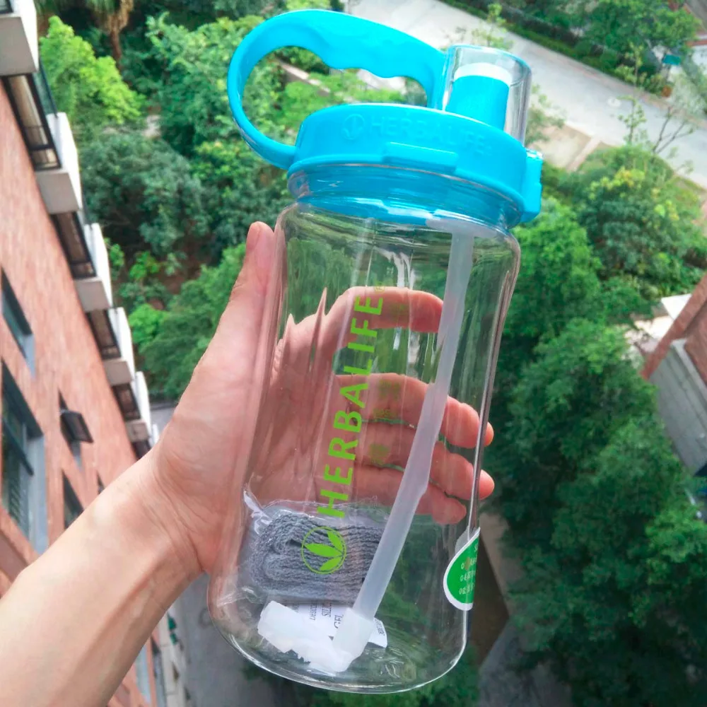 Спортивная бутылка для воды Herbalife 1000 мл/32 унции 2 л без БФА 24 часа|Бутылки воды| |