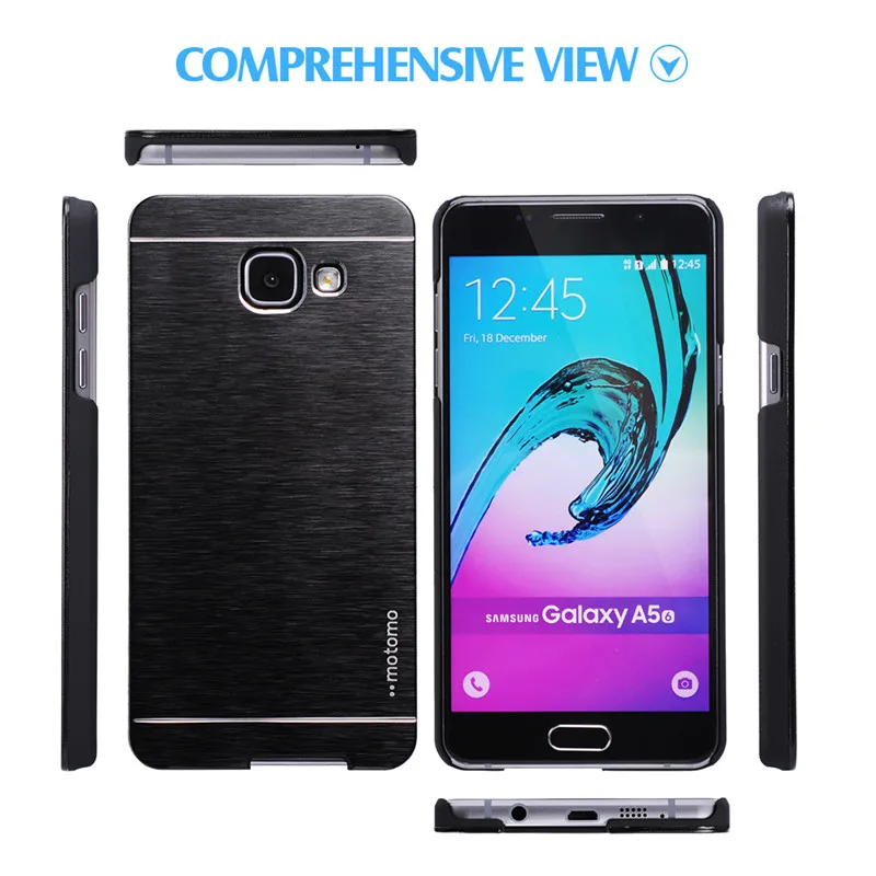 LANCASE телефон чехлы для Samsung Galaxy J5 Prime чехол Алюминий MOTOMO Телефон A5 2016/A7 2017 чехол|cover