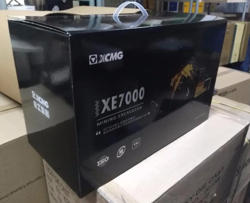 Запуск 1:50 XCMG XE7000 горный экскаватор, 700 тонн экскаватор Реплика, коллекция, строительная модель, быстрая