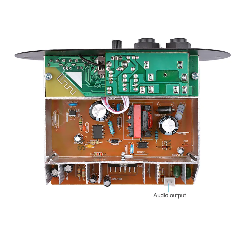 AIYIMA Bluetooth Сабвуфер автомобильный домашний усилитель мощности двойной микрофон