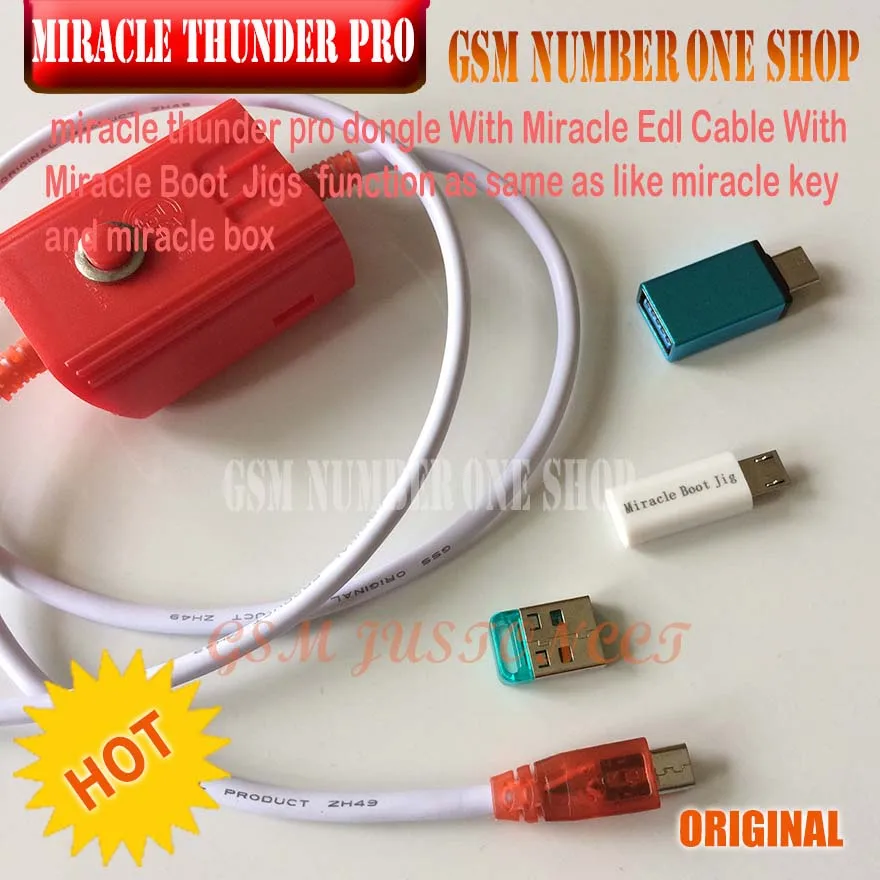 Новый оригинальный чудо-ключ Thunder + ключ MRT кабель EDL 9008 чудо-зажим Бесплатная