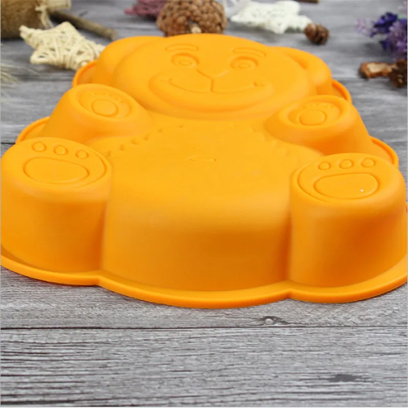 Силиконовые формы для выпечки Медведь 15 х17 см|silicone cake mold|cake moldsilicone |