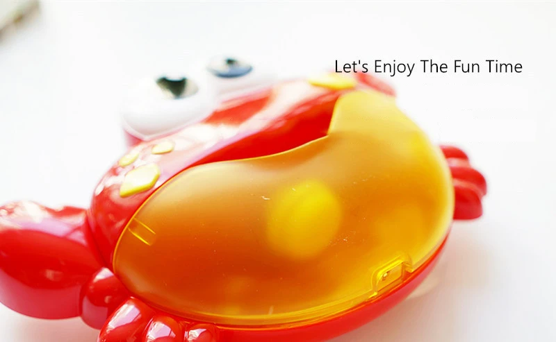 Bubble Crab Детские Игрушки для ванны Bubble Maker 12 Детские рифмы Ванна Пузырьковая машина для детского душа музыка детские водные игрушки