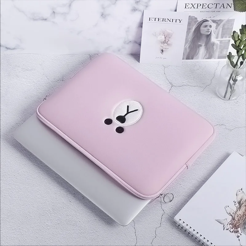 Милые сумки для ноутбуков с клапаном 11 13 15,6 Для Xiaomi Mi Pad Air 13,3 мешочек для таблеток Чехол для Funda Apple iPad 7,9 9,7 для Macbook Air