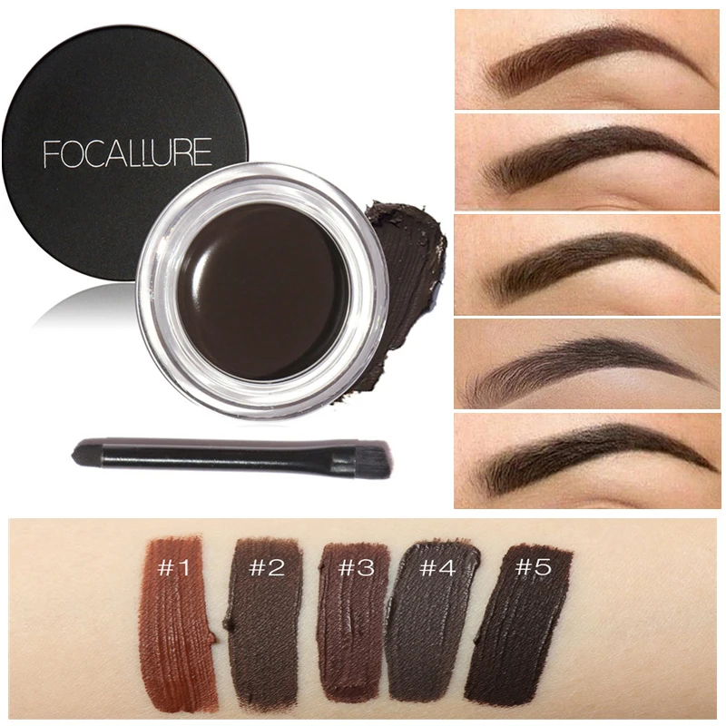 Focallure водостойкая долговечная помада для бровей 5 цветов | Красота и здоровье