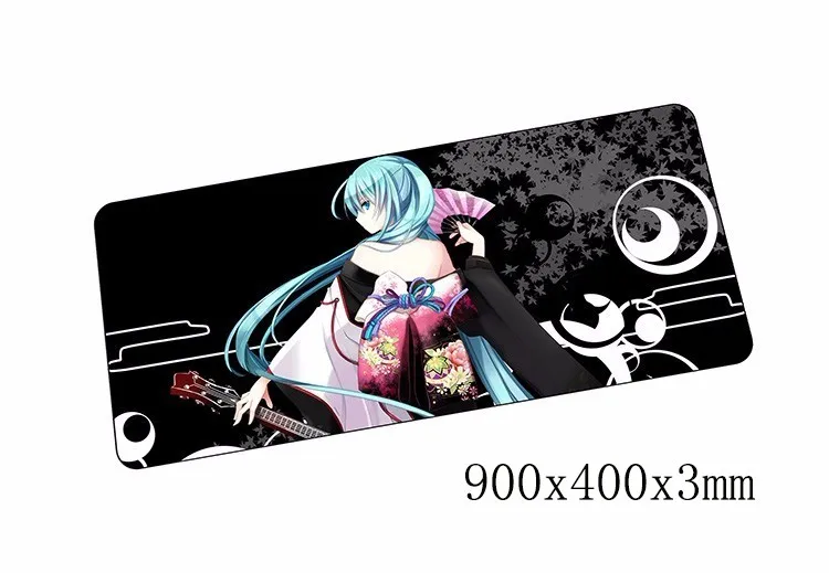 Size 900x400x3mm Лидер продаж Hatsune Miku коврик для мыши 90x40 см Коврик для мыши notbook компьютерный коврик для мыши милый игровой коврик для мыши геймерская клавиатура Коврик для мыши - Цвет: Size 900x400x3mm