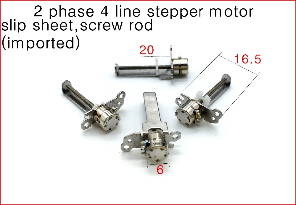 5 шт. (импортный) шаговый микромотор для раздвижного стола скользящий лист