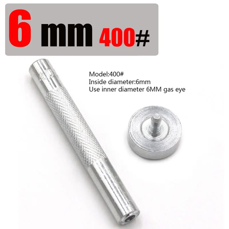 6mm DIY кожаный инструмент для рукоделия глаз ручной работы металлические люверсы Формы инструмент люверсы инструмент втулка установка углеродистая сталь ковбойские аксессуары - Цвет: 6mm