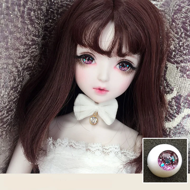 Bybrana Sd кукла Bjd глазное яблоко 12 мм 14 16 18 стеклянный глазный яблок|Куклы| |