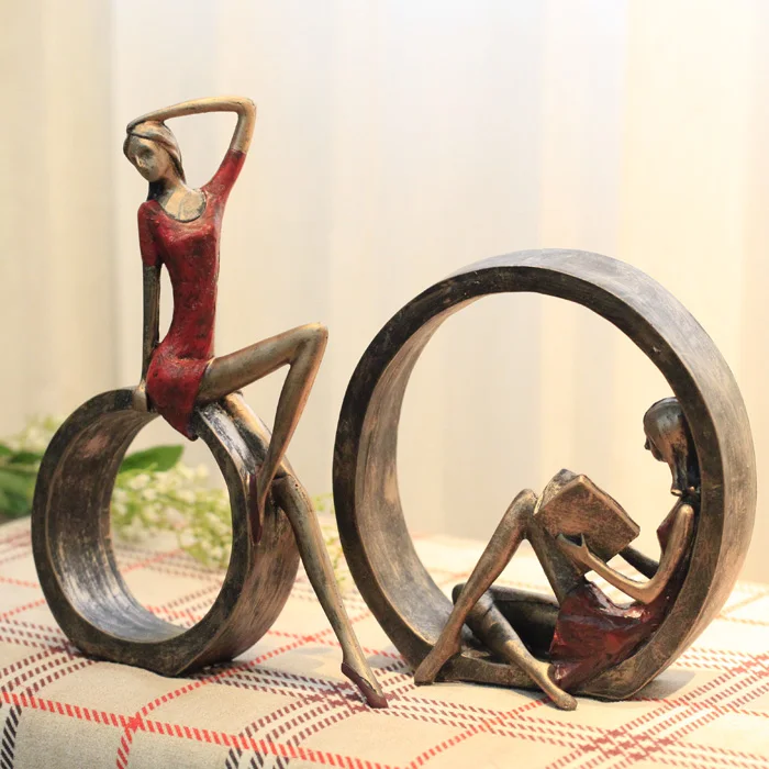 Украшения для дома в американском стиле абстрактные ретро украшения ремесла