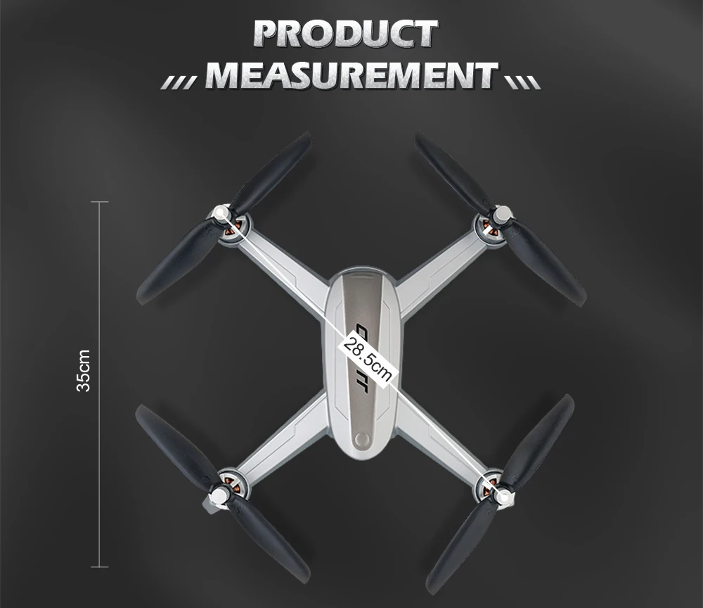 JJRC JJPRO X5 5G WiFi радиоуправляемый дрон камера 1080P GPS FPV с 3 батареями